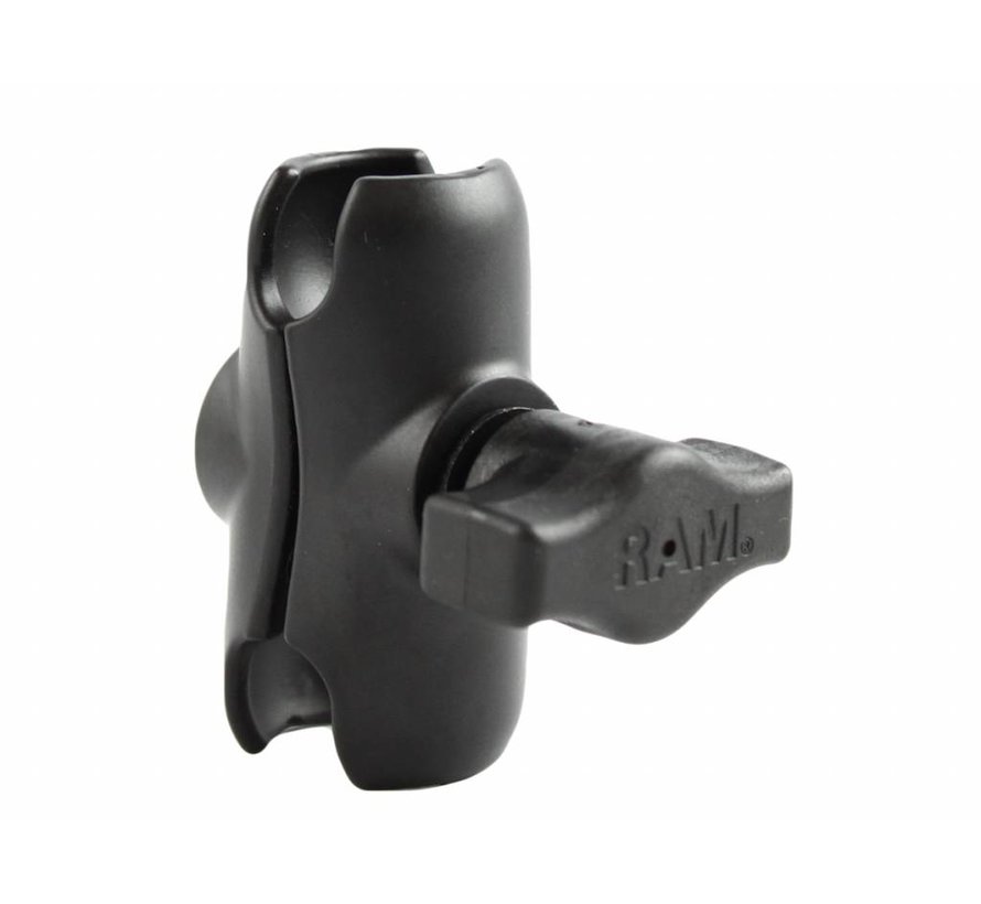 Dubbele Socketarm Kort - Aluminium - B-Maat (25 mm)