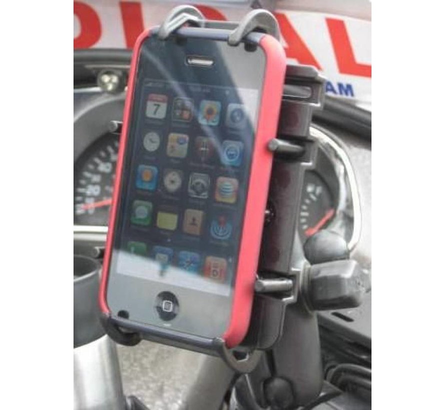 Quick-Grip™ klemhouder smartphones met zuignapset