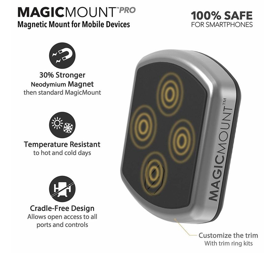MagicMount  Pro Dash Smartphone magneetbevestiging MPDI