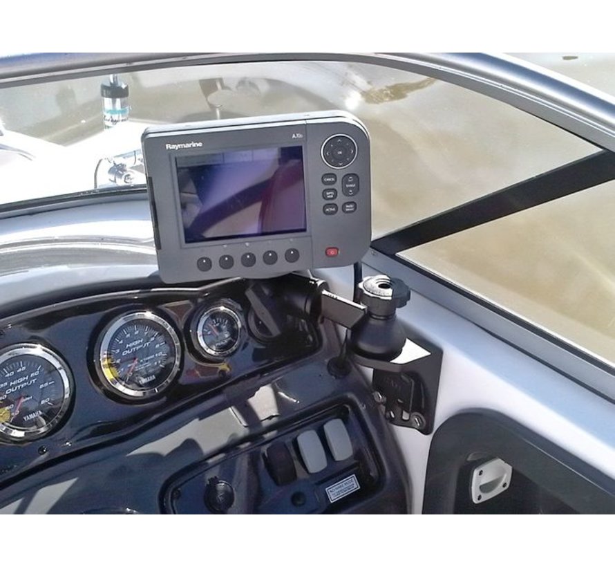 thumbnail image 2 of Get The Perfect Angle! RAM Mount 1.5" Open Socket Single Swing Arm (RAM-VB-110-5NBU) 2 of 6