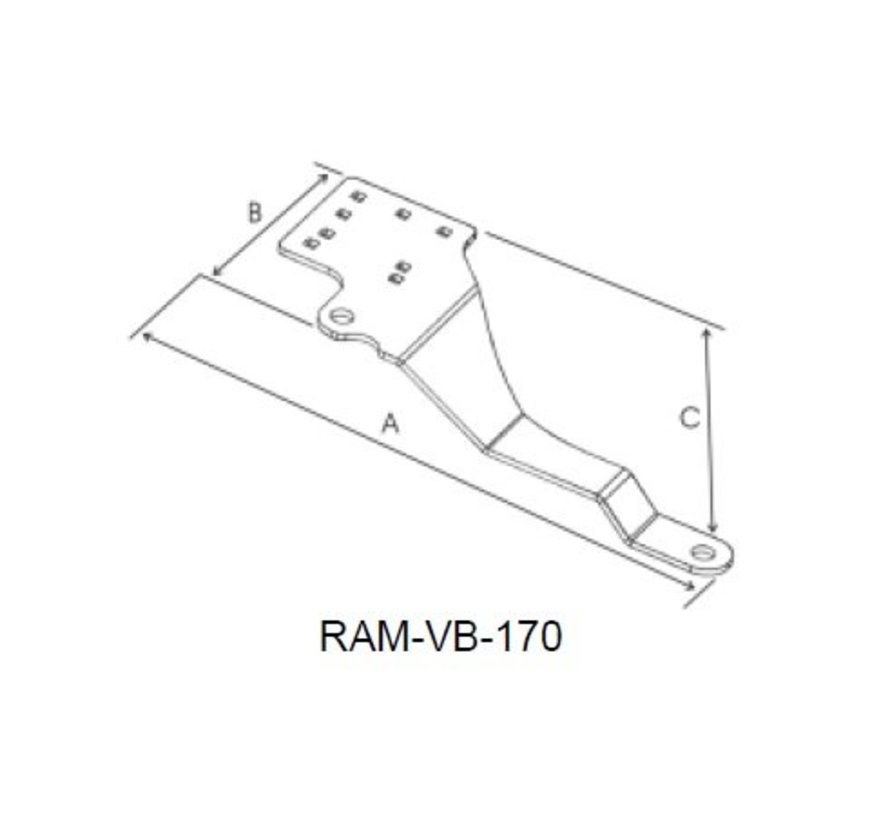 No-Drill™ Laptop Base - Jeep