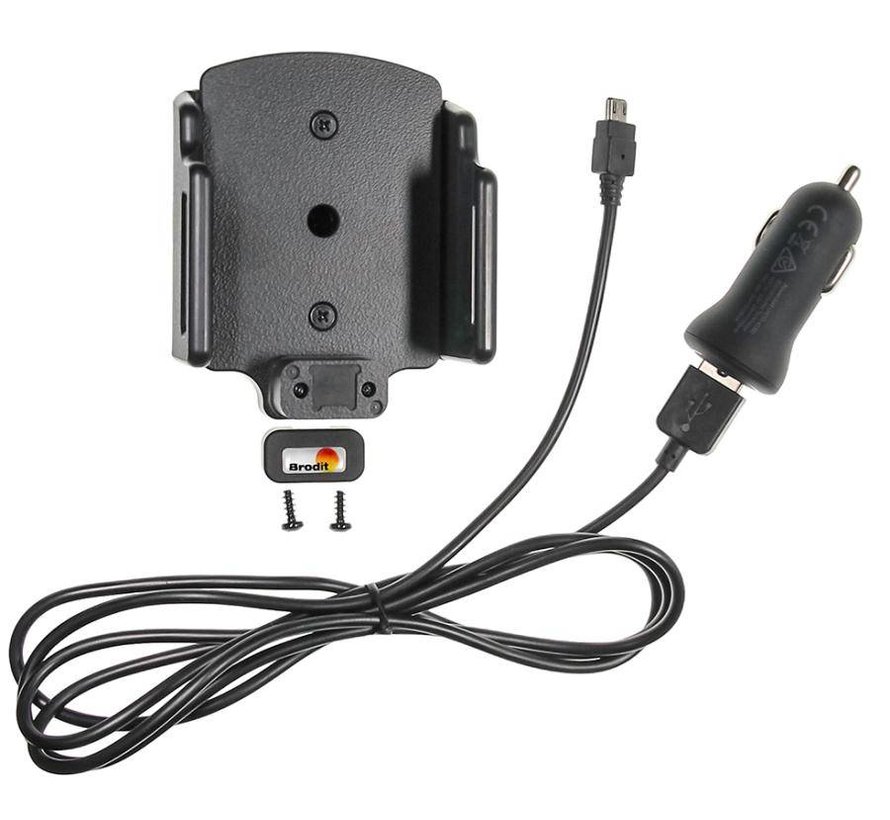 Medium Smartphone houder Universeel 62-77/6-10 met micro-USB snoer