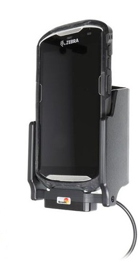 Brodit scannerhouderhouder/lader Zebra TC51/TC56 sig.plug - 3A fits boot