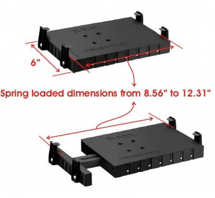 Tough Tray RAM-234-6 kleine laptops (netbooks)