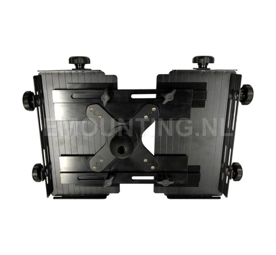 Onyx Universele Large Aluminium Laptop & Tablethouder met C-kogel