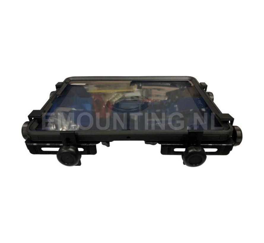 Onyx Universele Large Aluminium Laptop & Tablethouder met C-kogel
