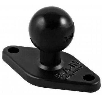 RAM Mount B-Kogel (25 mm) Diamant Basis Aluminium - RAM-B-238U