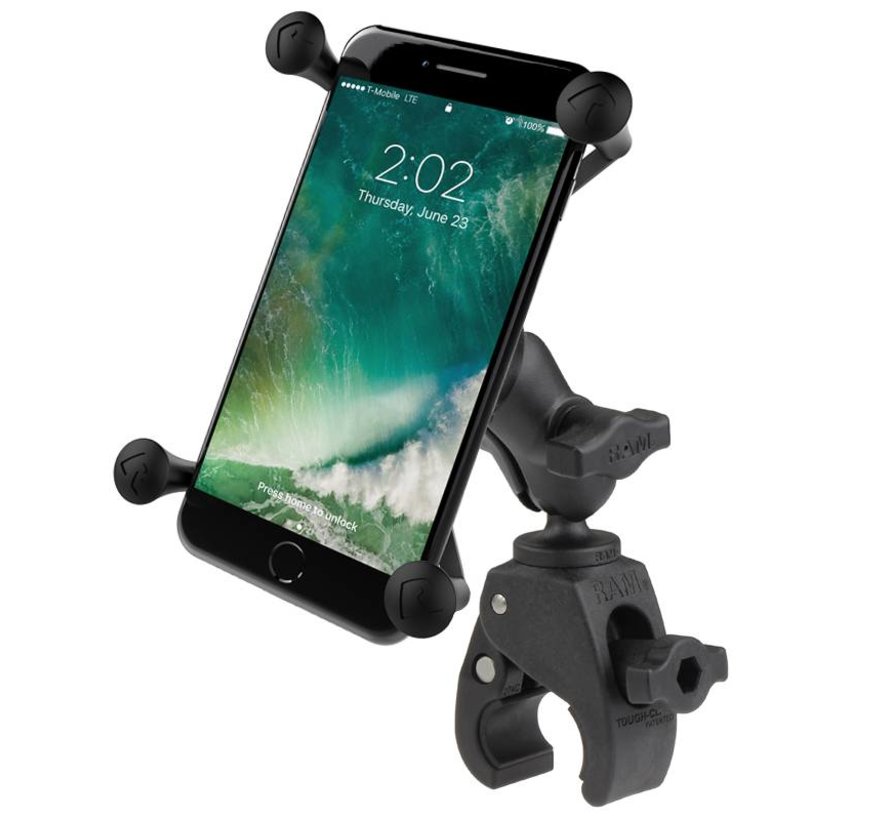 Tough-Claw X-grip large Smartphone stangset kort