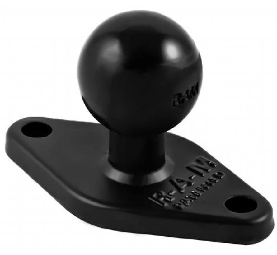 Twist-lock Zuignap Basis met B-kogel (25 mm) - RAM-B-224-1U
