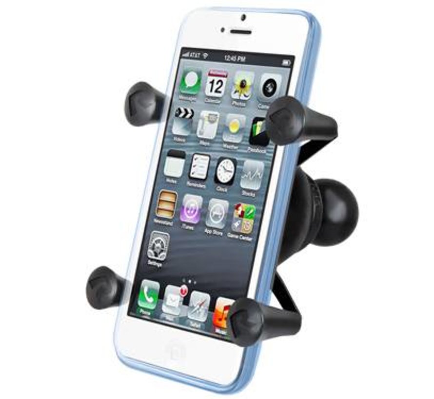 Zelfklevende X-Grip Smartphone mount -Kort