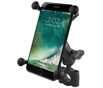 RAM Mount Torque™ large smartphone stangbevestigingset met X-Grip RAM-B-408-75-1-A-UN10U - Kort