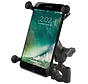 Torque™ large smartphone stangbevestigingset met X-Grip RAM-B-408-75-1-A-UN10U - Kort