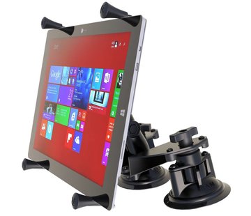 RAM Mount X-Grip 12 inch Tablet Houder Dual Articulating zuignap