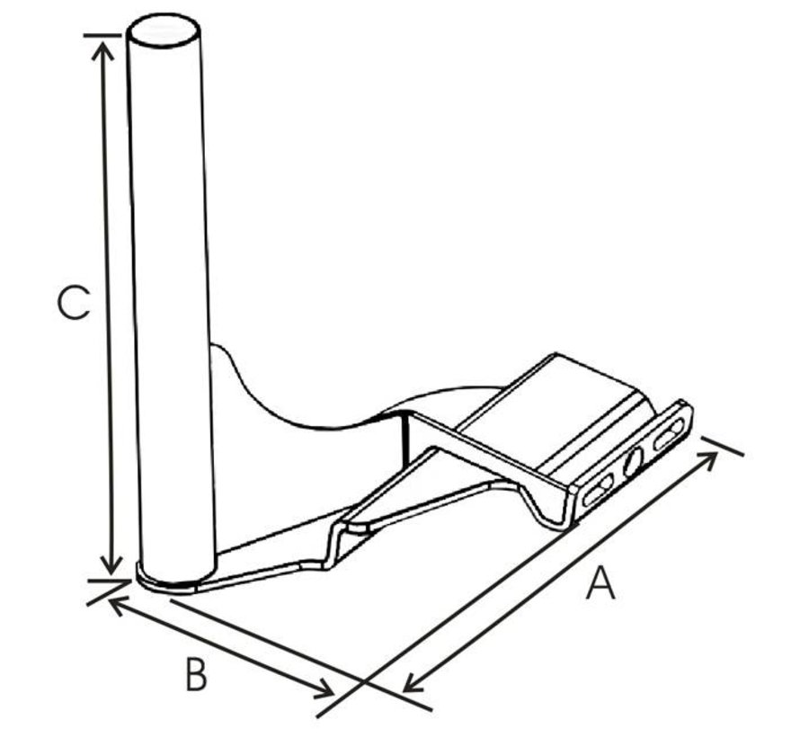 No-Drill™ Laptop Base RAM-VB-174