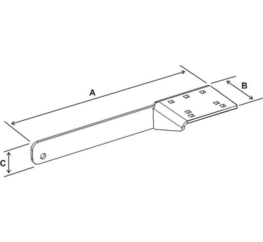 No-Drill™ Laptop Base Dodge RAM 2012-2018