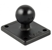 RAM Mount B-Kogel (25 mm)  - Rechthoekige Basisplaat Aluminium - RAM-B-347U