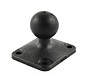 B-Kogel (25 mm) Composiet Base Rechthoek - RAP-B-347U