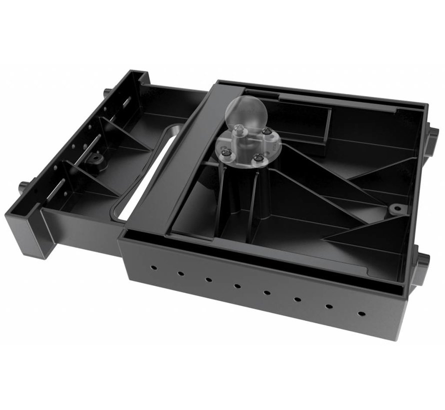Tough-Tray™ Laptop Holder with Vertical Swing Arm Mount