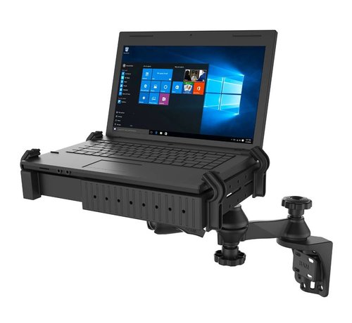 RAM Mount Tough-Tray™ Laptop Holder with Vertical Swing Arm Mount