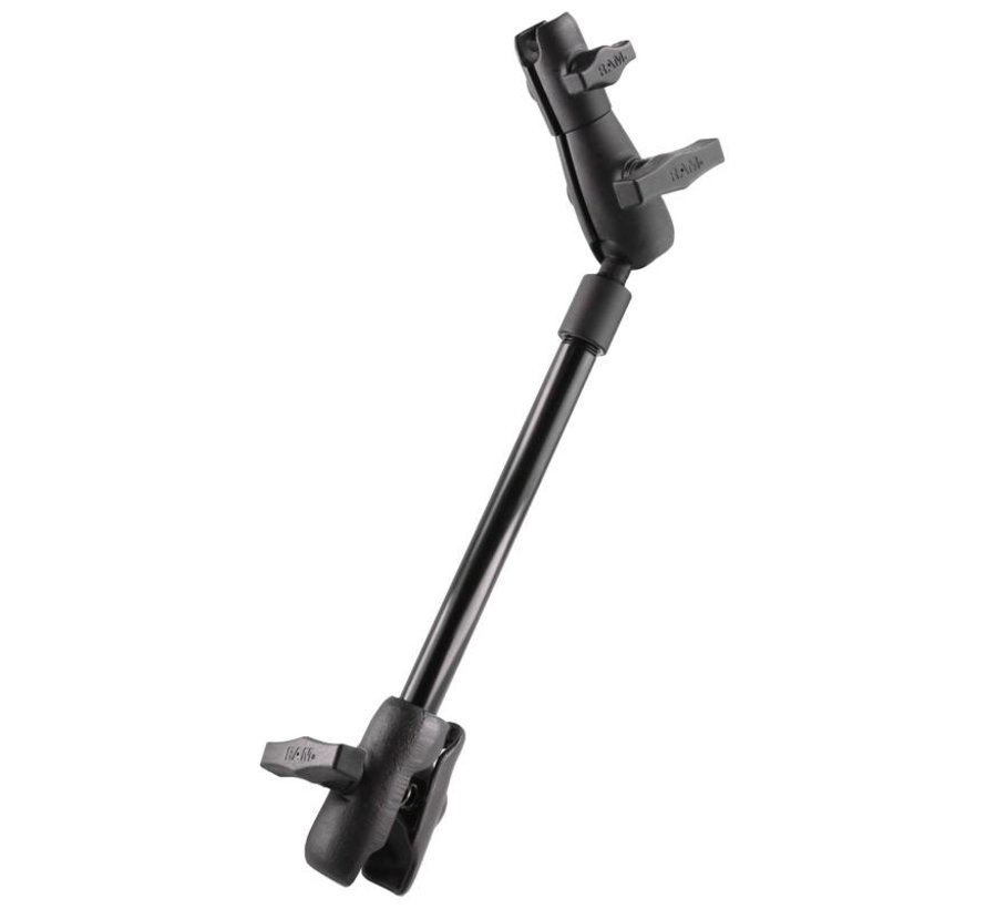 Rolstoel trackrail mount voor 10" tablets