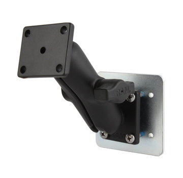 RAM Mount Klemhouder met 2 B-kogels en backing plate RAM-B-141-BPU