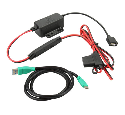 RAM Mount GDS® Modular Hardwire Charger with Type C Cable