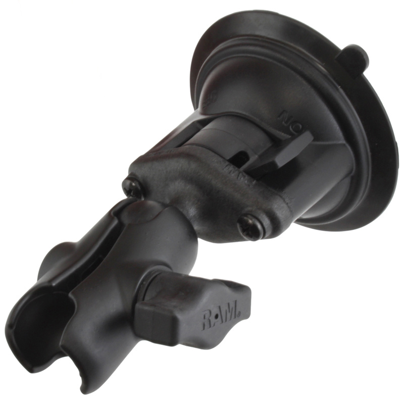 RAM Mount Zuignap combinatie montageset  korte arm
