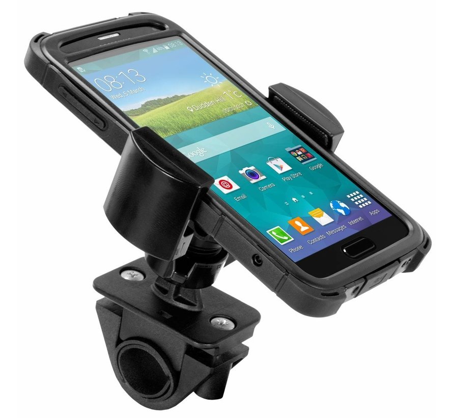 Roadvise universele smartphone houder met stuurbeugel