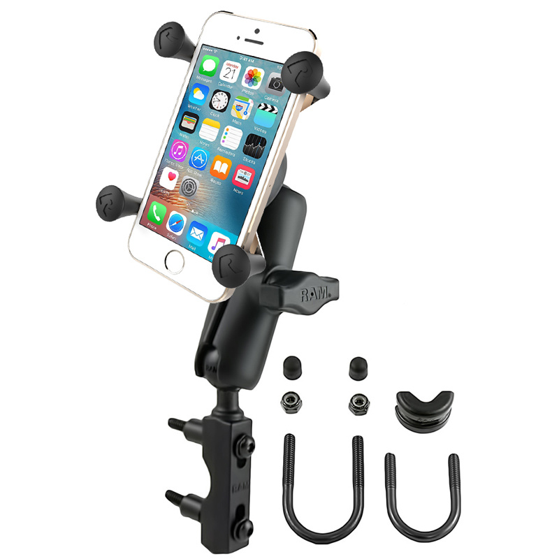 RAM Mount Combination Base met X-Grip Set- Medium Arm