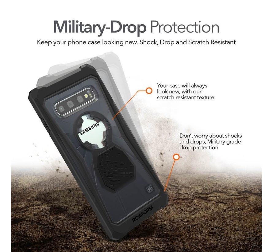 Rugged Case Galaxy S10  Black