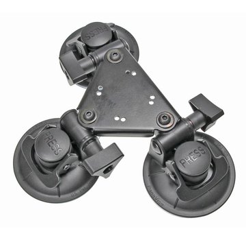 Brodit Triple zuignap base mount