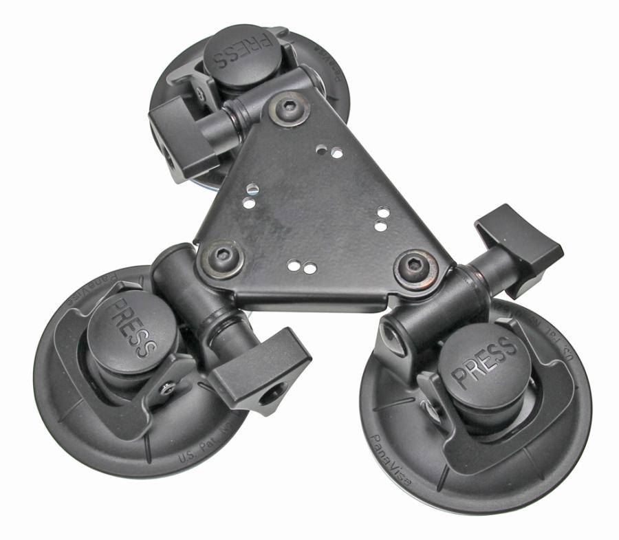 Brodit Triple heavy duty zuignap base