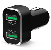RAM Mount GDS® 2-Port USB Cigarette Charger with Qualcomm® Quick Charge™