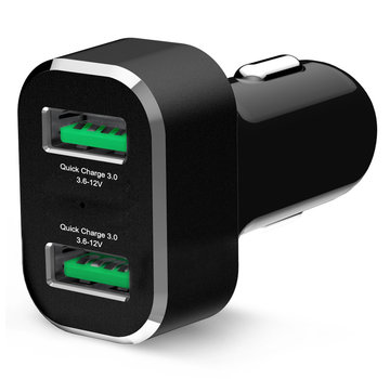 RAM Mount GDS® 2-Port USB Cigarette Charger with Qualcomm® Quick Charge™