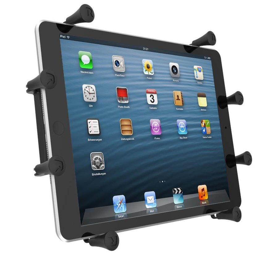 Schroefvaste X-Grip 10" tablet - verlengde knop UN9U