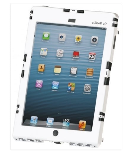 Andres aiShell heavy-duty case iPad 9.7 modellen - Wit