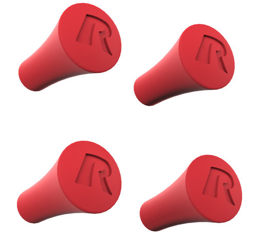 RAM Mount Rubberen dopjes X-Grip - Rood