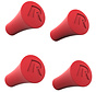 Rubberen dopjes X-Grip - Rood