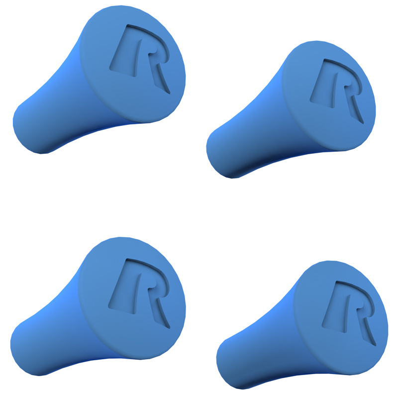 RAM Mount Rubberen dopjes X-Grip - Blauw