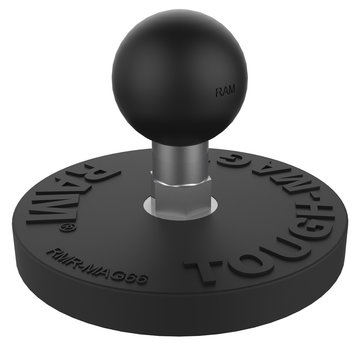 RAM Mount Tough-Mag Ronde Magneetbasis met B-Kogel - 66 mm