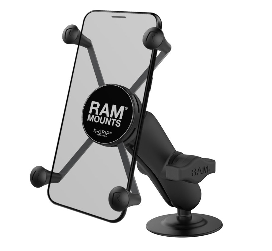 Zelfklevende X-Grip Smartphone mount