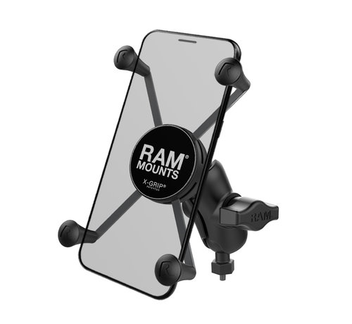 RAM Mount Toughball B-Kogel M6 bout met X-Grip houder Large smartphone set