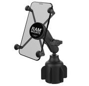 RAM Mount Stubby™ Cup Holder base met X-Grip phablets RAP-B-299-4-UN10U