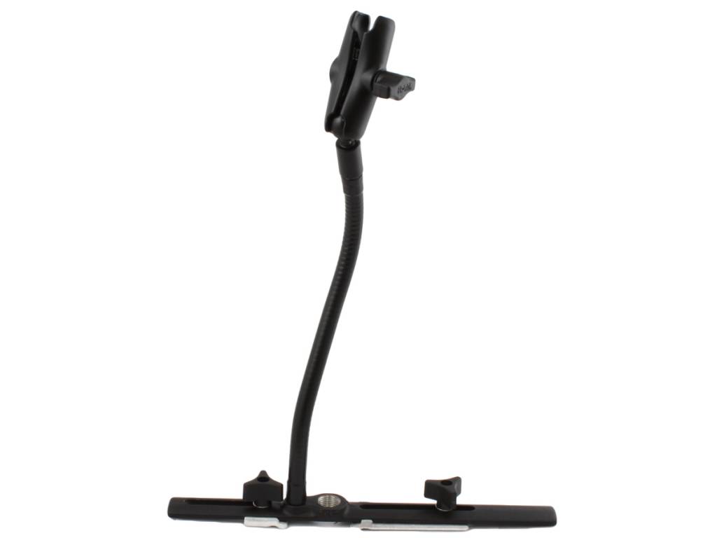 Aircraft seat rail base with arm Emounting.nl