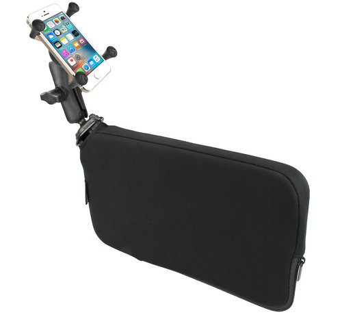 RAM Mount Seat Tough-Wedge™ met smartphone X-Grip UN7BU