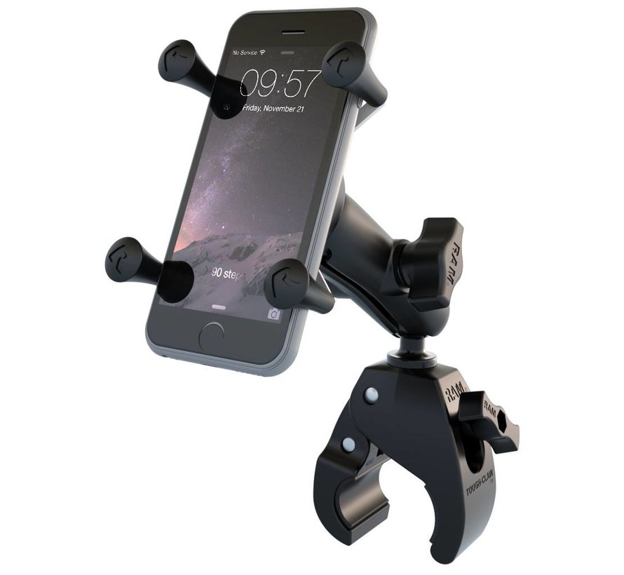 Tough-Claw Smartphone stangmontageset Kort