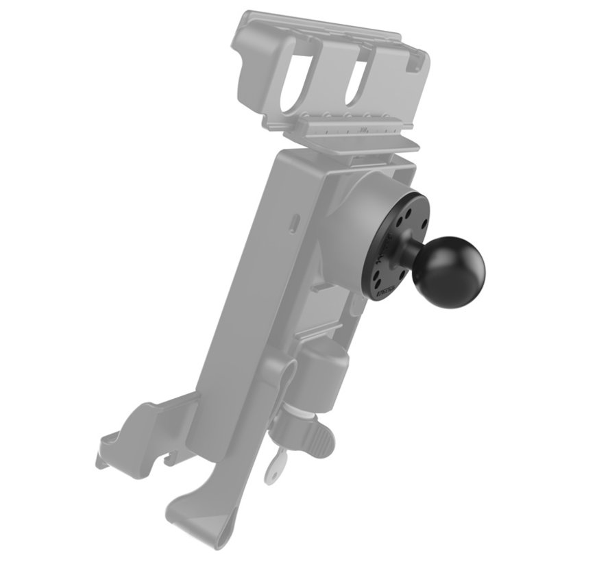 Ronde Basis met C-Kogel (38 mm) - Aluminium