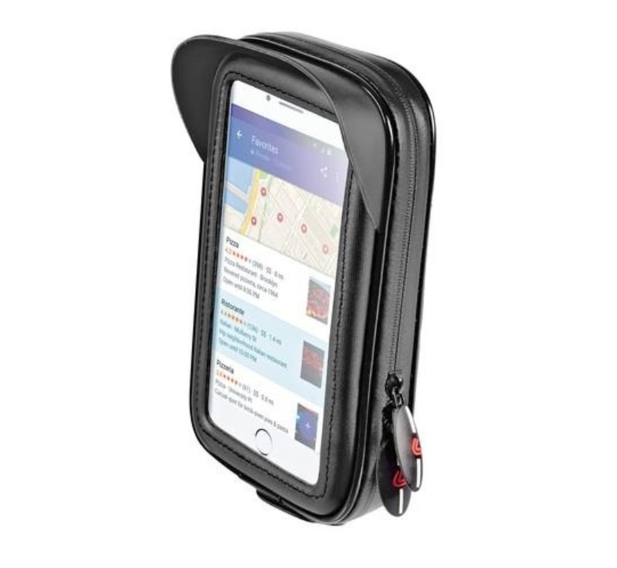 Opti-Mirror scooterspiegel  mount met waterdichte smartphone case