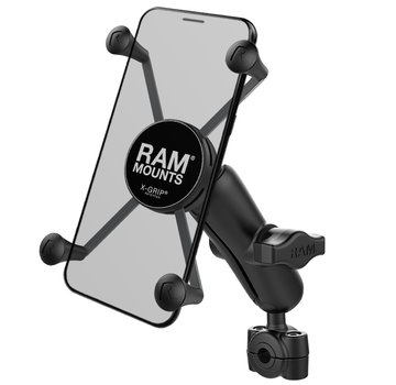 RAM Mount Torque™ large smartphone motorspiegelset met X-Grip RAM-B-408-37-62-UN10