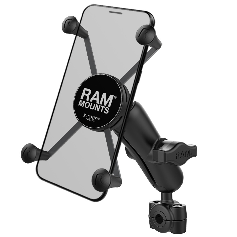 thumbnail interactive-video image 1 of Ram Mounts Mini Rail Base For 3/8 To 5/8 Inch Rails - RAMB408-37-62U (Made In USA) 1 of 3